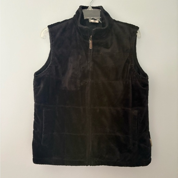 Columbia Faux Fur Black Vest
Women's Size Large Lined Jacket - Picture 1 of 5
